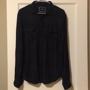 Rails button down